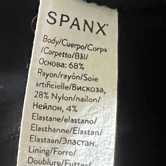 SPANX XS Black Ponte Wide Leg Pull-On Pant - Picture 7 of 8